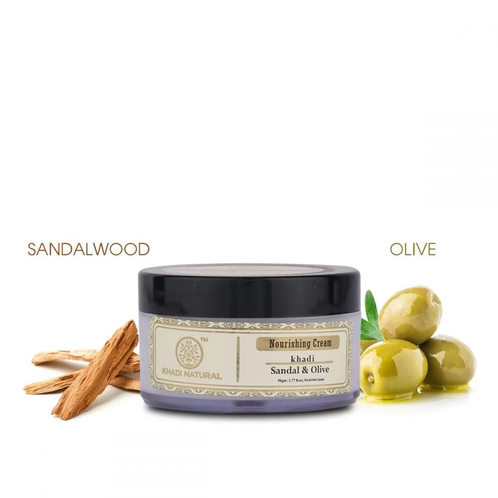 Sandal & Olive Nourishing Cream With Sheabutter