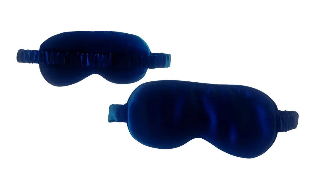 Silk Sleep Mask Navy