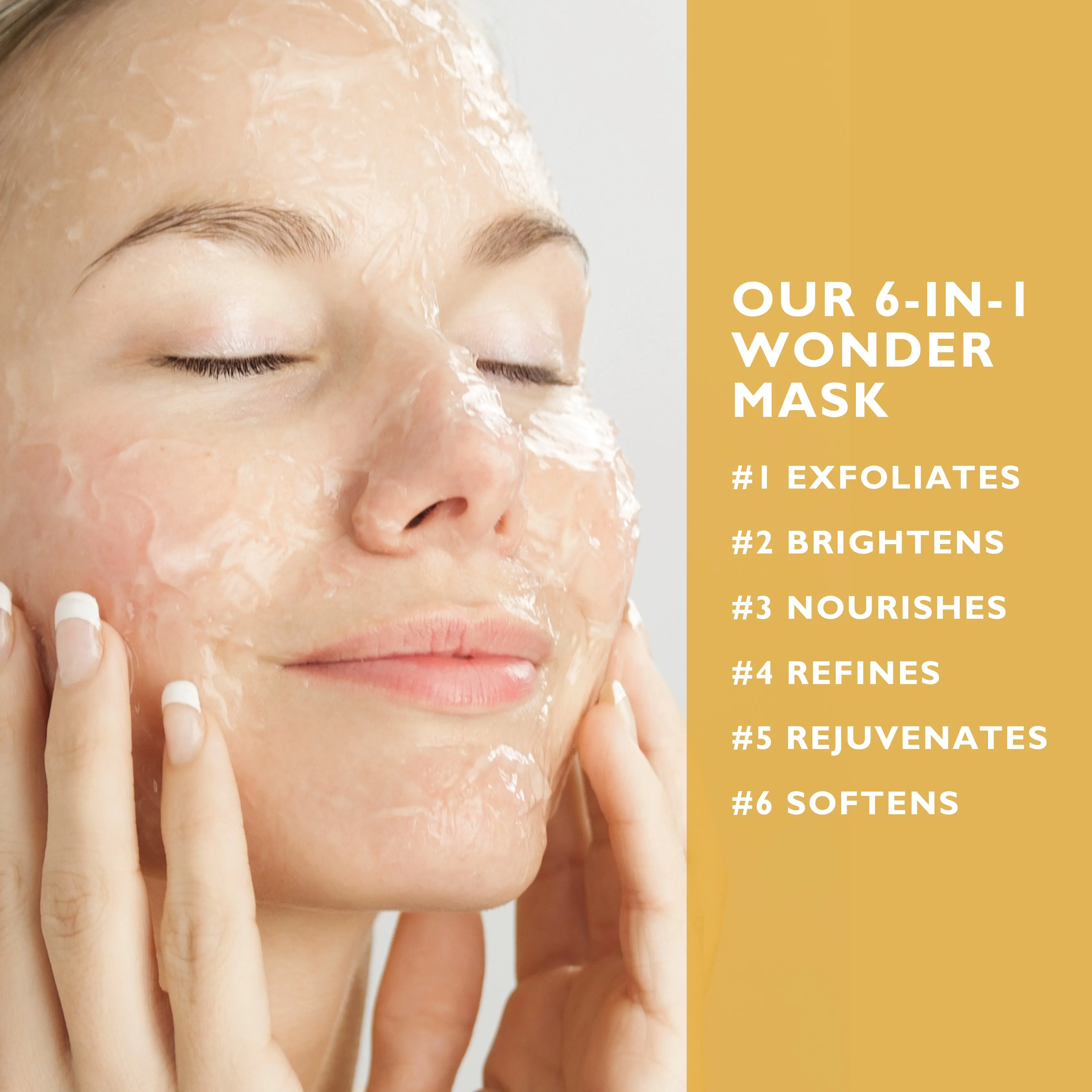 Skin Brightening Organic Papaya & Pineapple Skincare Face Mask