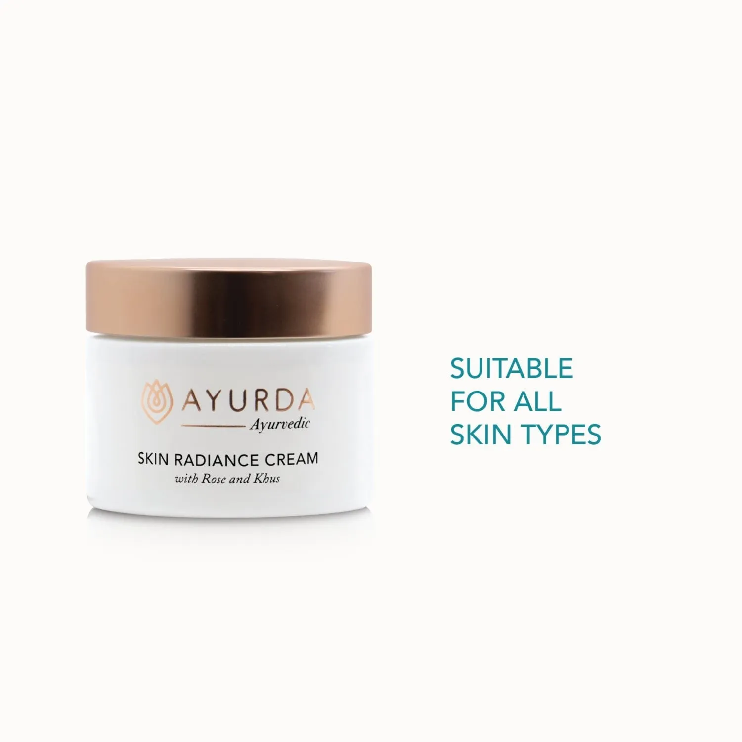 Skin Radiance Cream with Rose and Khus
