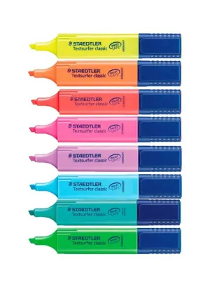 Staedtler 364 Textsurfer Highlter Pack of 8