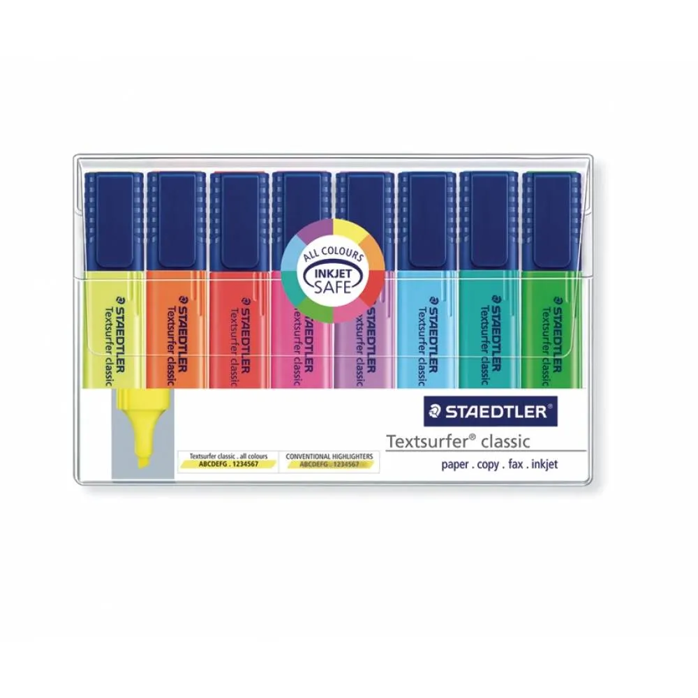 Staedtler 364 Textsurfer Highlter Pack of 8