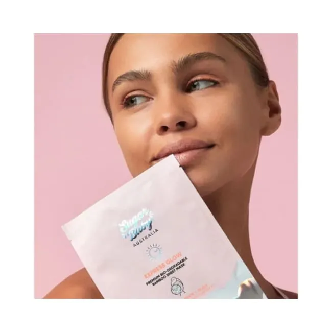 SugarBaby Express Glow Premium Bio-Degradable Bamboo Sheet Mask