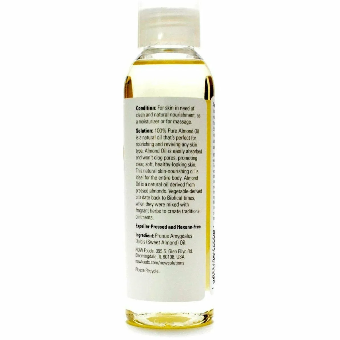 Sweet Almond Oil 4 fl oz by NOW