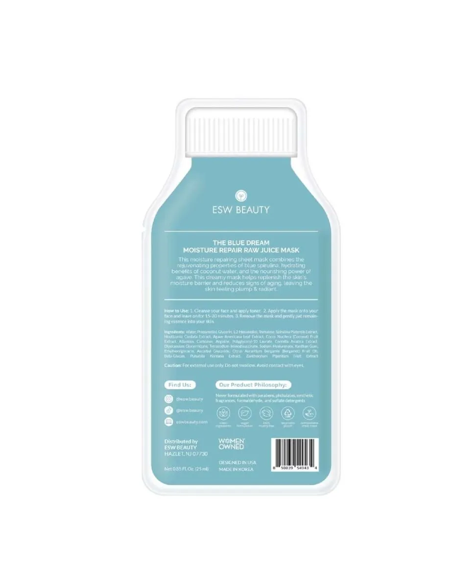 The Blue Dream Moisture Repair Raw Juice Mask
