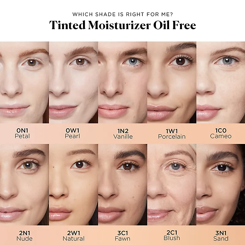 Tinted Moisturizer Oil Free Natural Skin Perfector SPF 20 UVB/UVA/PA   
