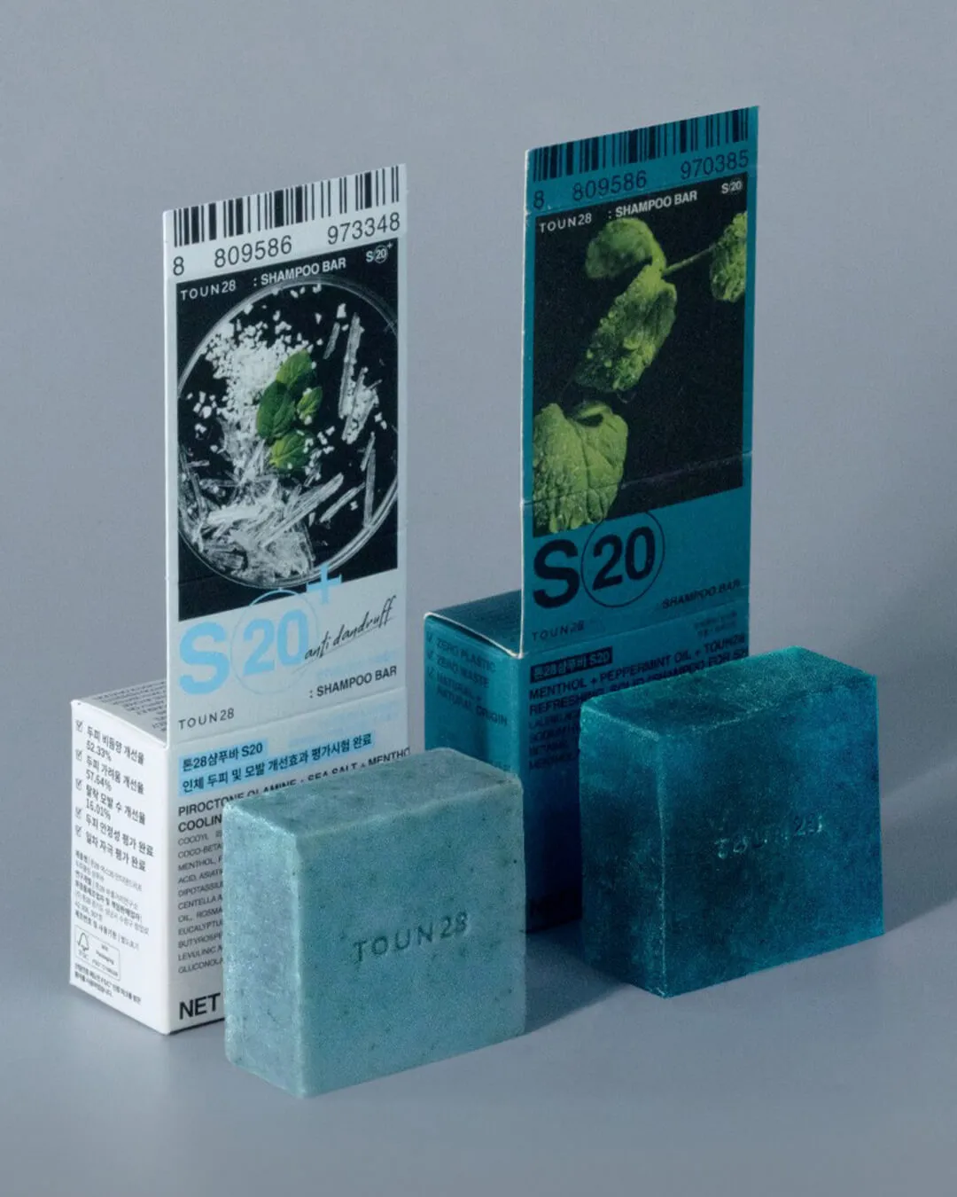 Toun28 Shampoo Bar S20 Anti-dandruff Sea Salt   Menthol Cooling