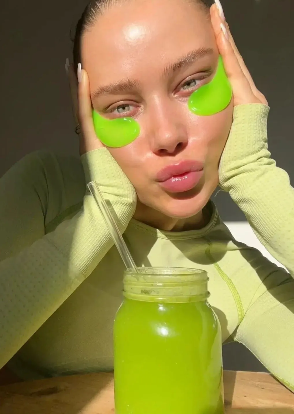 Vitamasques Green Caffeine Bright Eye Hydrogel Eye Pads