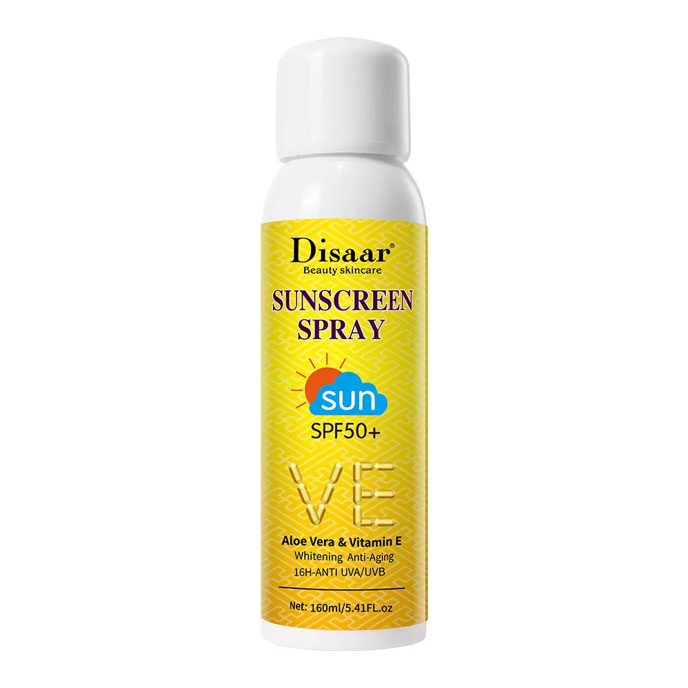 Wholesale Aloe Vera Sunscreen Spray Portable UV Protection MOQ≥3 JDC-SC-HaiS009