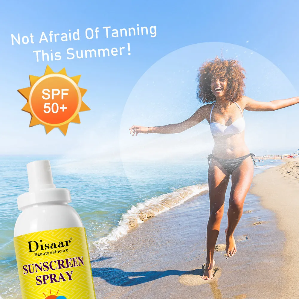 Wholesale Aloe Vera Sunscreen Spray Portable UV Protection MOQ≥3 JDC-SC-HaiS009